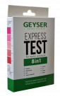 Ekspress tests Geyser 8 parametri